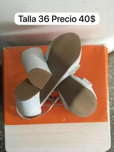 Vendo Sandalias Para Damas Tallas 37 Y 36 Se Uso Un Día.