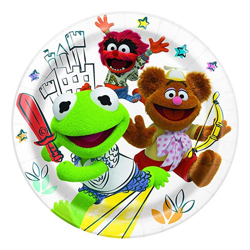 Unique Industries The Muppet Babies Lunch Plates (8 Pack 