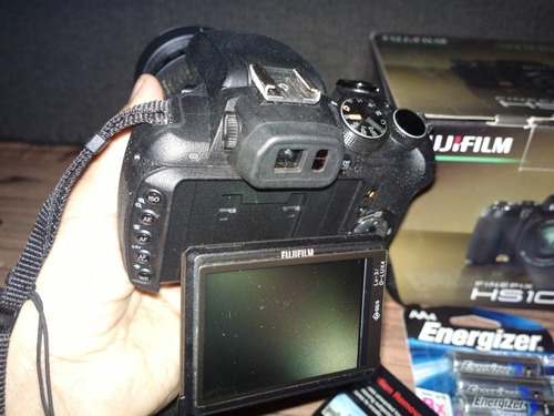 Câmera Fuji Hs10 + Acessório Para Usar Diretamente Na Tomada