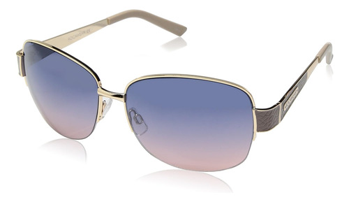 R578 Mod Metal Uv400 Protective Rectangular Sunglasses  Gift