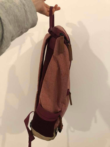 Mochila Delsey Mujer Para Notebook Maubert Rosa