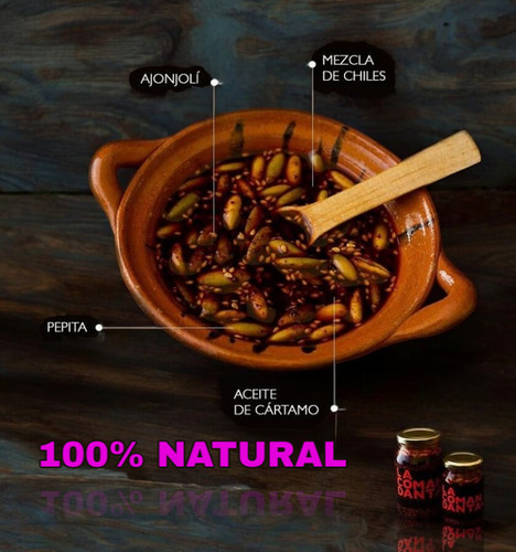 Salsa Macha La Comandanta 440g