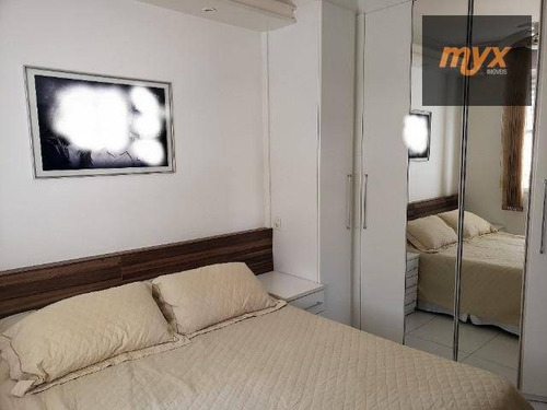Imagem 4 de 20 de Apartamento Com 3 Dormitórios À Venda, 77 M² Por R$ 439.900 - Boqueirão - Santos/sp - Ap6096
