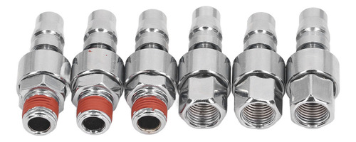 L Conector Giratorio Para Manguera De Aire, 1/4 Pulgadas,