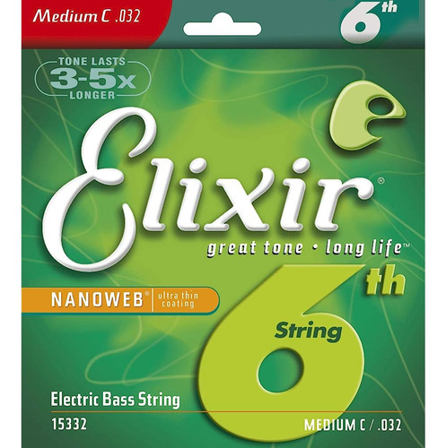 Elixir® Strings Acero Niquelado Con Revestimiento Nanoweb®, 