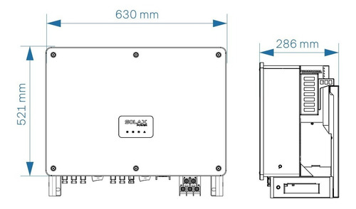 Kit Solar On Grid Trifásico 60kw 9600kwh/mes Inyección Cero