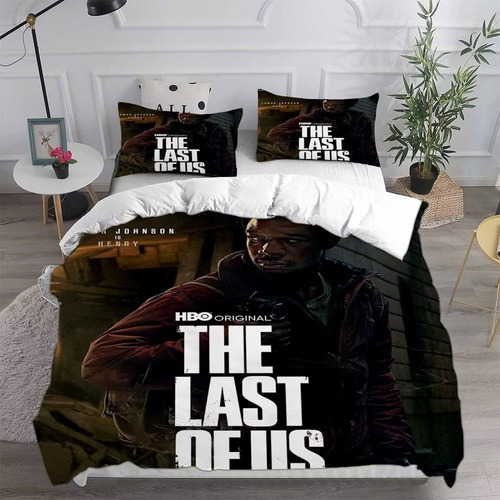 The Last Of Us Henry Juego De Cama Doble De 3 Piezas 220