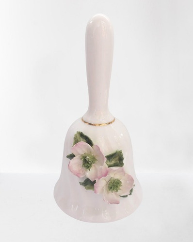 Campana England C/ Flores Tipo Capodimonte Dia Madre C/sello