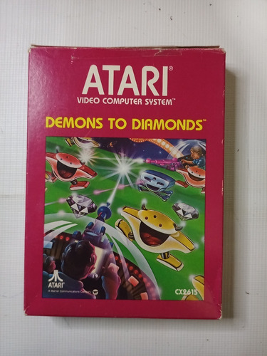 Atari Demons To Diamonds Cartucho 1982 Video Juegos