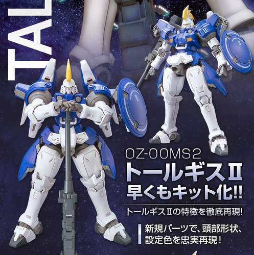 Bandai Mg 1/100 Mobile Suit Gundam Wing Tallgeese Ii Armable