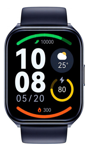Cor da capa para smartwatch Haylou Watch 2 Pro Cardio Spo2 Running: azul escuro, cor da malha, azul escuro, cor da moldura, azul escuro