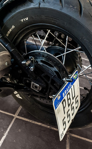 Eliminador De Rabeta - Suporte Placa E Piscas Bobber Triumph