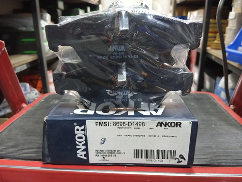 Pastilla Freno Trasera Jeep Grand Cherokee 2011 2012 2013 14