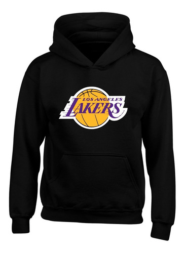 Buzo Lakers Capota, Hoddies Niños Y Adulto