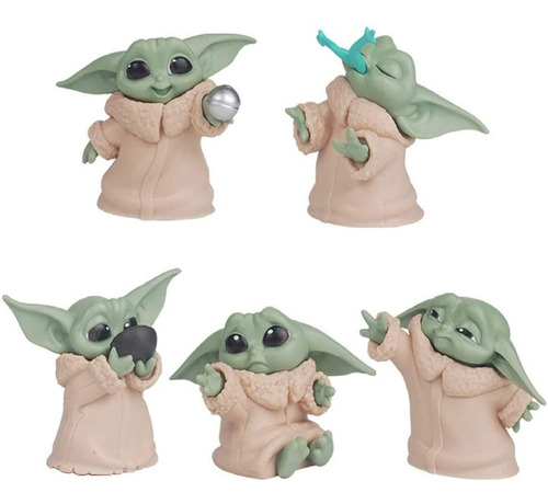 Set De Figuras Baby Yoda Star Wars