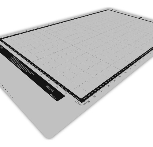 2 Bases De Corte Sem Cola 30x60 Para Brother Sdx 85, 125 E 225 Transparente