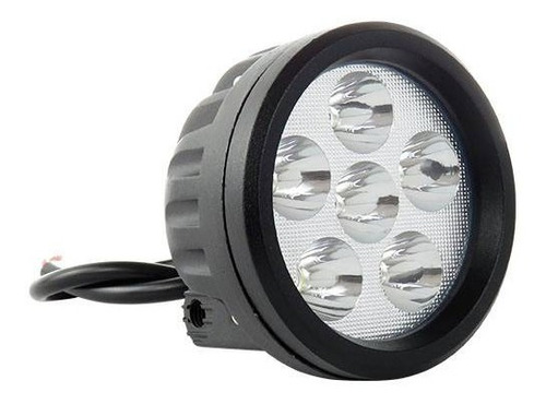 Imloya Faro Nieblero 3 Pulgadas 6 Led Luz Blanca Fija 12v