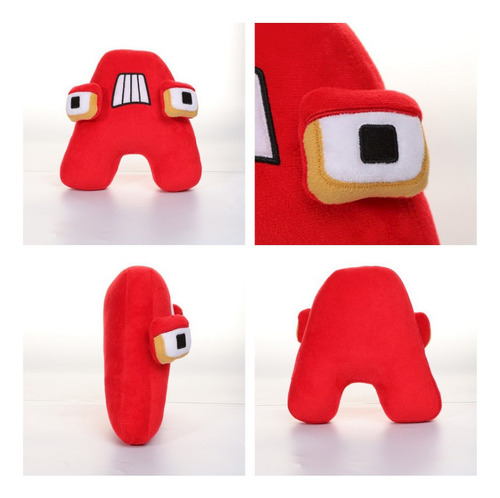 Aa Muñeca Con Forma De Almohada Con Forma De Animal Alphabet