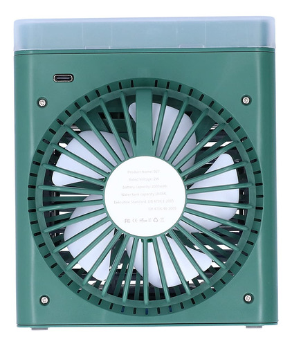 Ventilador Enfriamiento E Hidratacion Hielo Mejor Efecto Etc