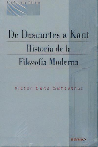 De Descartes A Kant, De Sanz, Víctor. Editorial Eunsa. Ediciones Universidad De Navarra, S.a., Tapa Blanda En Español