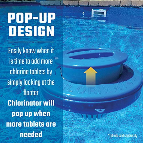 Blue Devil B8060 Popup Floating Pool Chlorinator