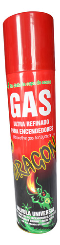 Gas Butano Dragon Recarga Todo Tipo De Encendedores