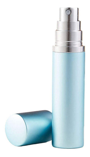Botella De Perfume Recargable 9 Ml Bomba De Recarga Azul