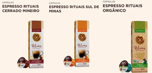 Cápsula Café Três Corações - Promoção - Kit C/ 100 Unidades