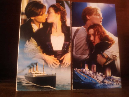 Pelicula Titanic Formato Vhs, Original 2 Cassettes. (Usado)