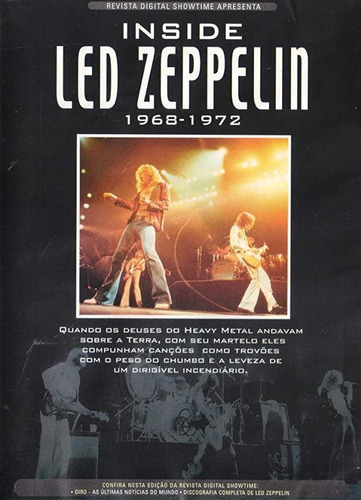 Dvd Inside Led Zeppelin 1968 1972 - Lacrado