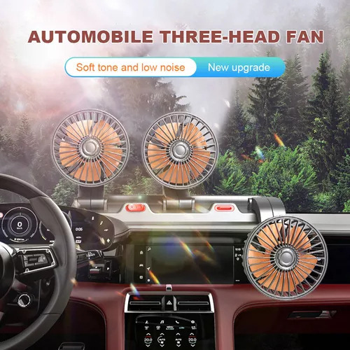Ventilador Automotivo Com Ajuste P/ Carro 12v