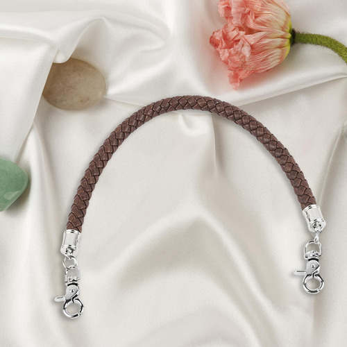 2 Bolso De Mano De Pu Con Hebilla De Metal Para Mujer,