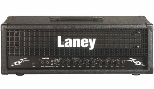 Cabezal De Guitarra Laney Lx120rh 120 Watts Con Reverb Color Negro