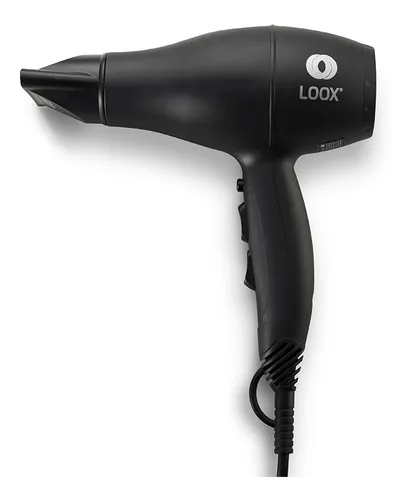 Secadora Profesional 3temperatura Cosmo Negra Estilismo Loox