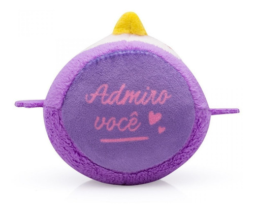 Imagem 2 de 4 de Almofada Chaveiro Pompets Coruja