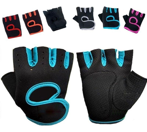 Imagen 1 de 3 de Guantes Para Ejercicio / Bicicleta / Pesas / Proteccion