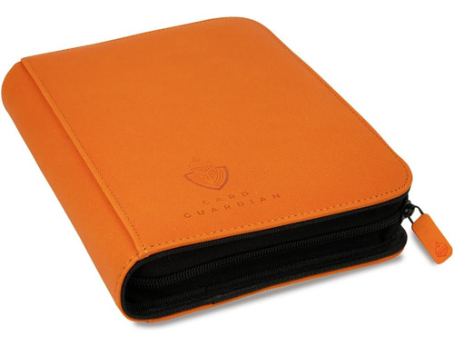 Carpeta Premium De 4 Bolsillos 160 Tarjetas (naranja) |...