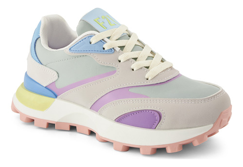 Tenis Forever 21 Con Talón Acojinado Para Mujer Multicolor