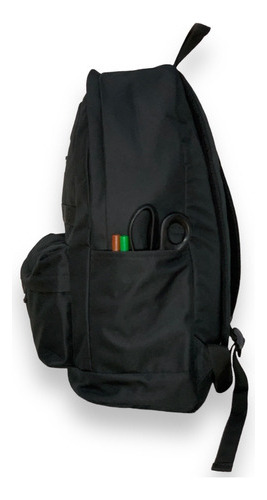 Mochila Deportiva Urbana Mochilas Mujer Hombre Impermeable Negro Liso