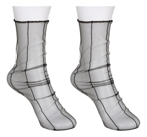 Calcetines Transparentes Para Mujer, Calcetines Ultrafinos D