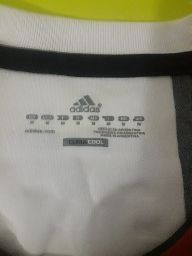 Camiseta Alternativa adidas 2011 2012 Talle M