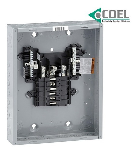 Caja Int. Centro De Carga Trifásico 3f 240vca Zap 125 A 12 P