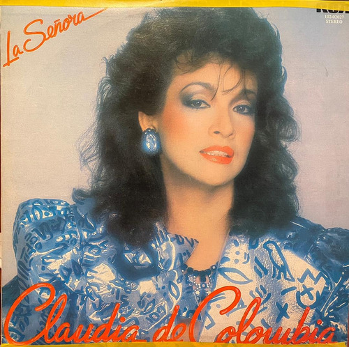 Disco Lp - Claudia De Colombia / La Señora. Album (1986)