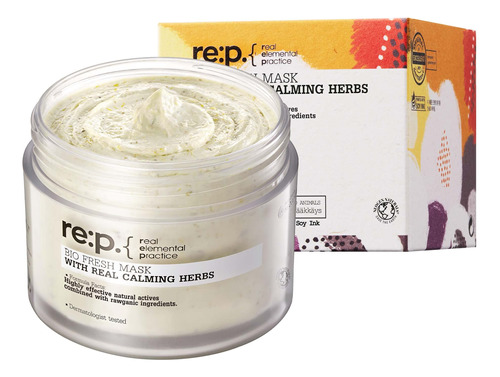 Re:p. Bio - Mascarilla Fresca Con Hierbas Calmantes (4.59 oz