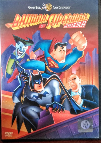 Dvd Original Batman Y Superman La Película Dc Warner 2006
