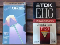 Comprar Fitas Para Videocassete, Vhs, Lacradas.