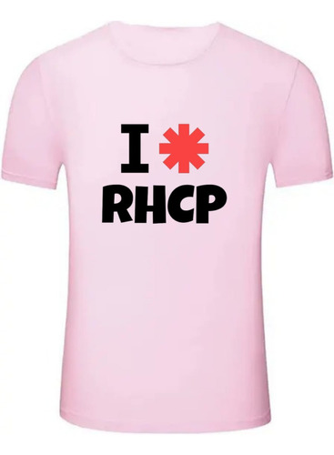Camiseta Camisa Red Hot Chili Peppers Rock I Love Rhcp 2023