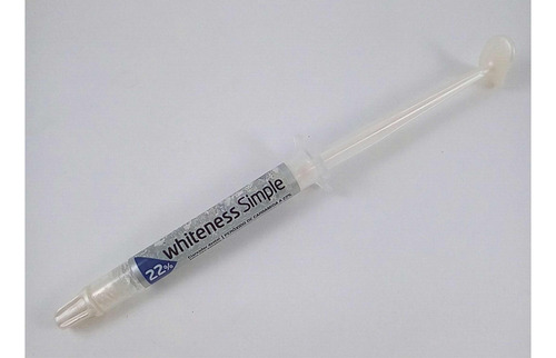 4 seringas de clareamento dental Whiteness Perfect 22