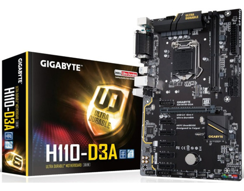 Tarjeta Madre Gigabyte Ga-h110-d3a Nueva