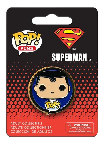 Pin Funko Pop Superman Dc Comics